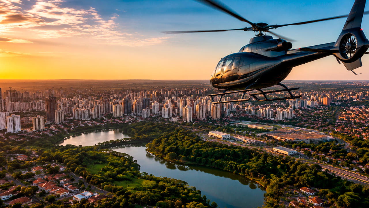 Voo panorâmico — Ribeirão Preto